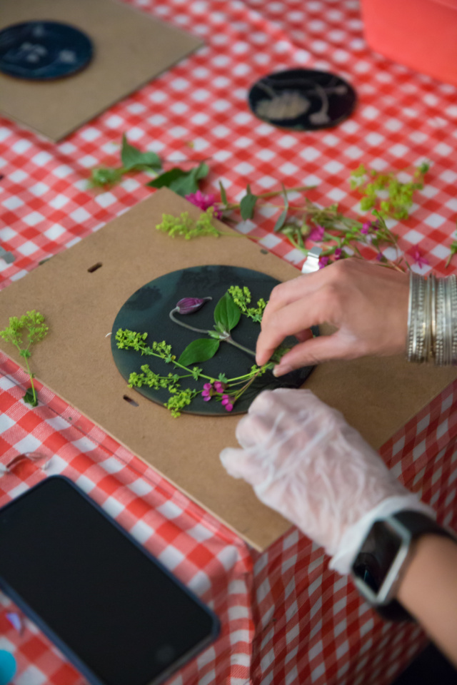 cyanotype_wood_photographic_process_london_flower_school_floristry_courses